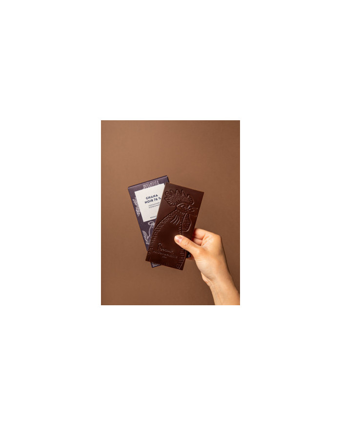 Tablette Chocolat noir Ghana 76%