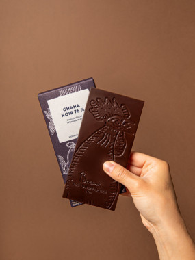 Tablette Chocolat noir Ghana 76%