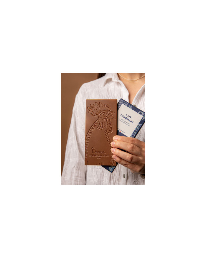 Tablette Chocolat lait craquant 70g