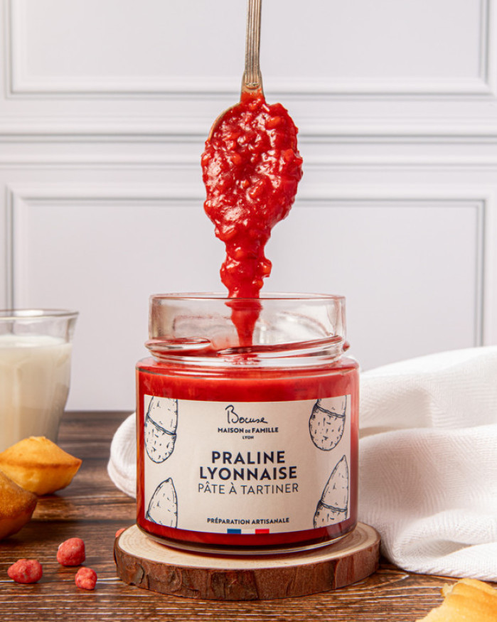 Pâte à tartiner praline rose (210gr)