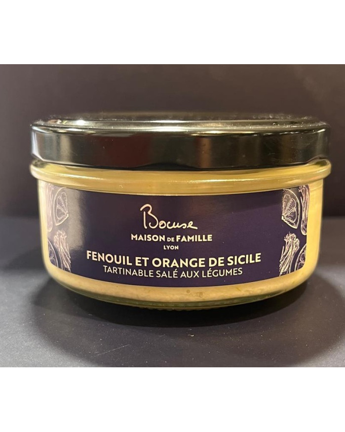 TARTINABLE, FENOUIL ET ORANGE DE SICILE