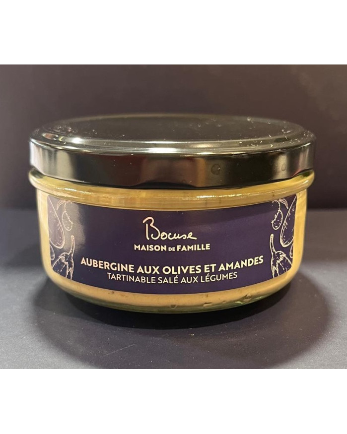 TARTINABLE, AUBERGINES OLIVES ET CRÈME D'AMANDE