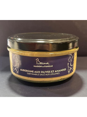 TARTINABLE, AUBERGINES OLIVES ET CRÈME D'AMANDE