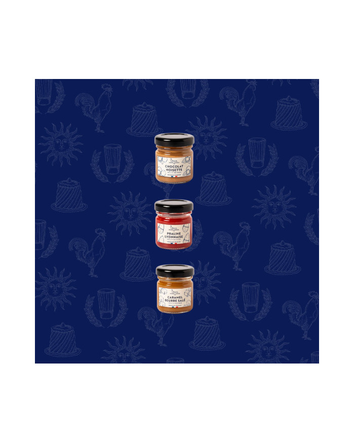 TRIO MINI PATE A TARTINER BOCUSE (3X90G) - CARTON DE 14 UNITÉS