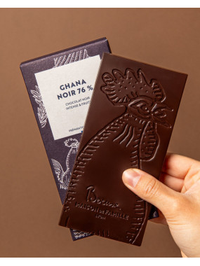 Tablette Chocolat noir Ghana 76%
