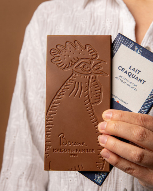 Tablette Chocolat lait craquant 70g