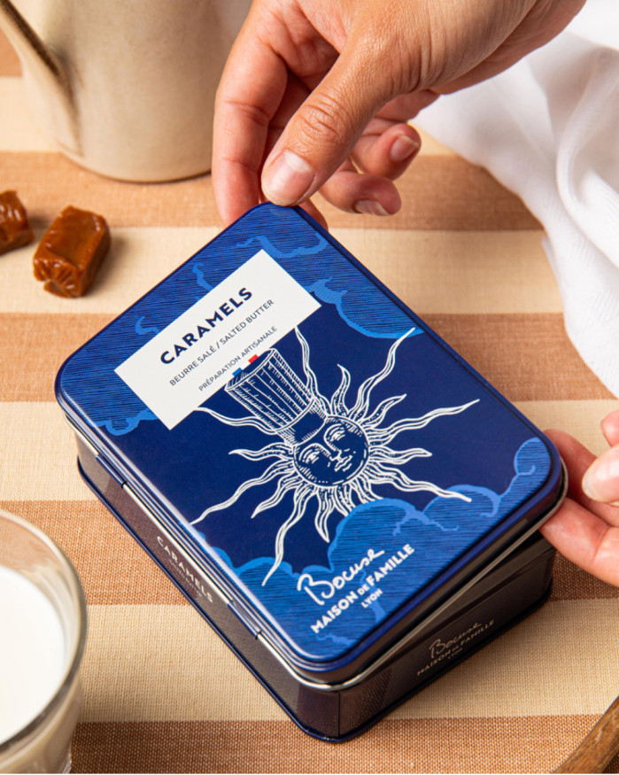 Caramels au beurre salé - Boîte en métal de 150G