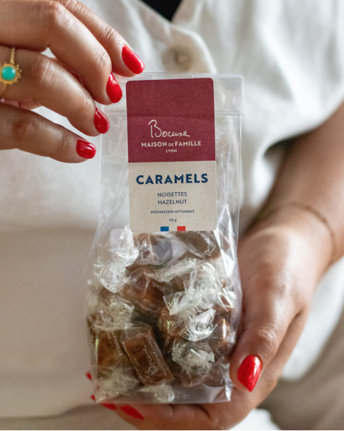 Caramels au beurre salé et noisette - Sachet de 125gr