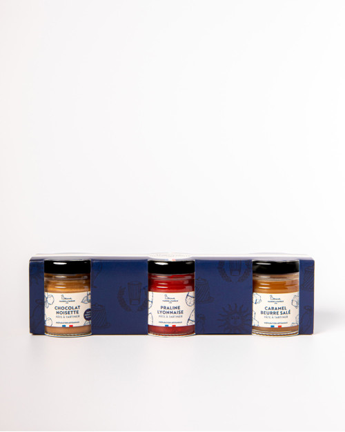 Trio de mini pâtes à tartiner (3x90G)