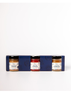 Trio de mini pâtes à tartiner (3x90G)