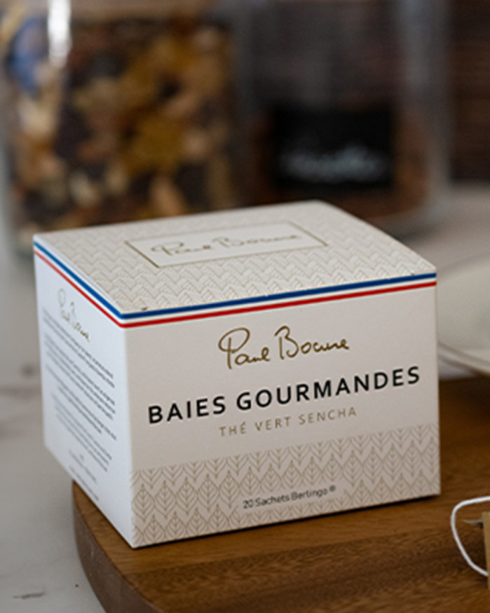 Thé Sencha Baies Gourmandes  (20 sachets)