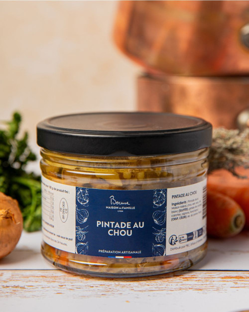 Plat préparé - Pintade au chou - 350g