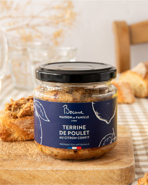 Terrine de poulet au citron confit - 150G