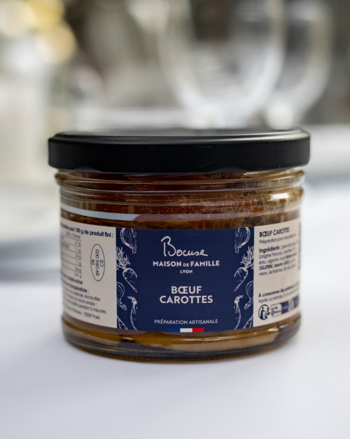 Plat préparé - Bœuf Carottes - 350g