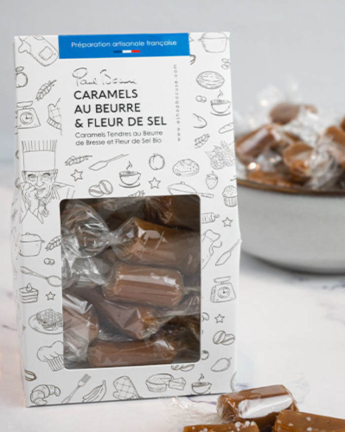 Caramels Tendres au Beurre de Bresse & Fleur de Sel Bio (160gr)