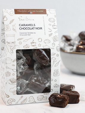 Caramels Tendres Chocolat Noir (160gr)