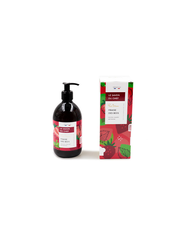 SAVON LIQUIDE - FRAISE DES BOIS - 500g