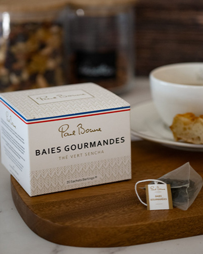 Thé Sencha Baies Gourmandes  (20 sachets)