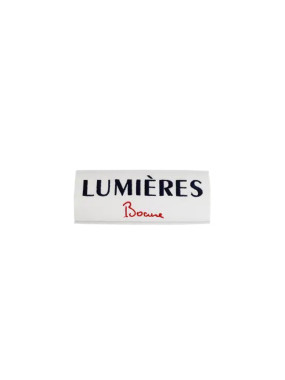 Serviette Brodée Lumières
