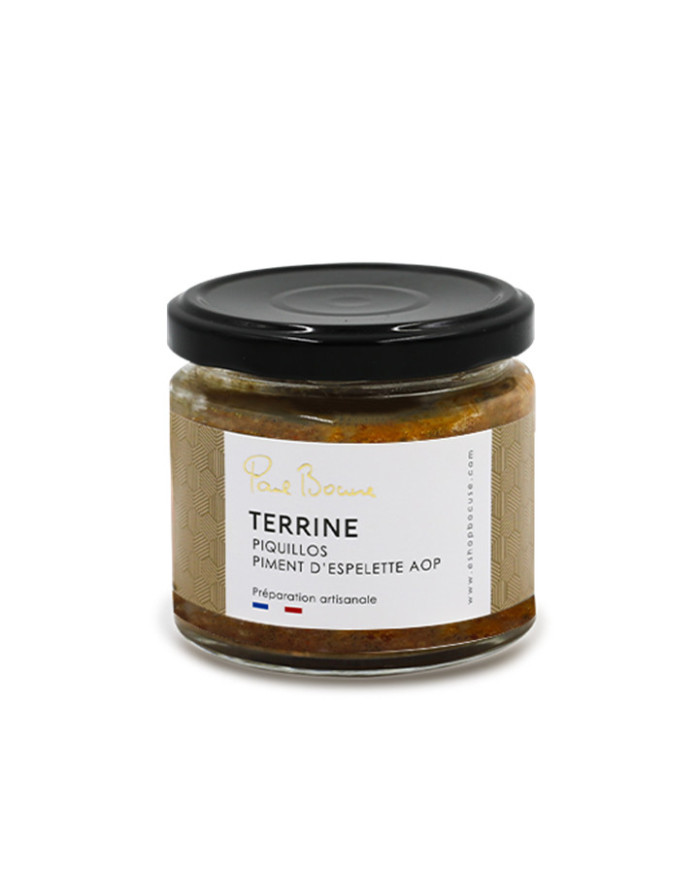 Terrine de piquillos et piment d’Espelette AOP (150gr)