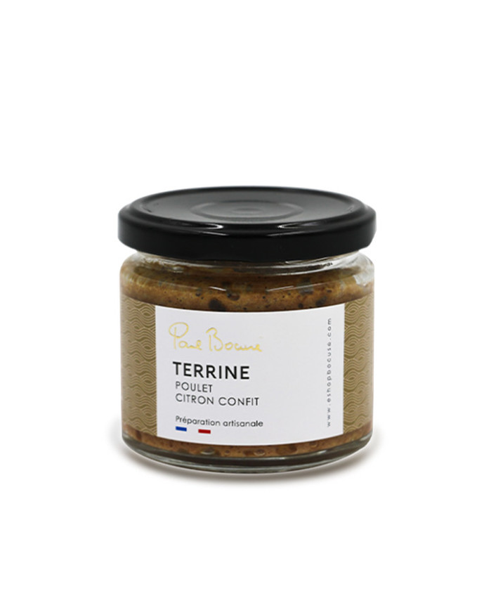 TERRINE POULET CITRON CONFIT